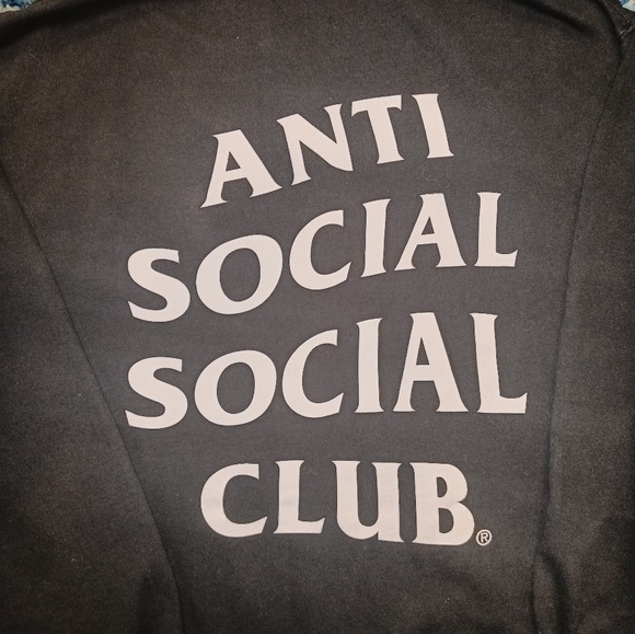 Anti Social Social Club Mind Games Hoodie - Picture 8 of 9